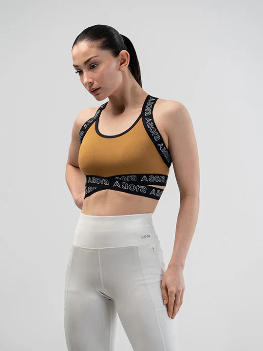 Cross bra-Bronze