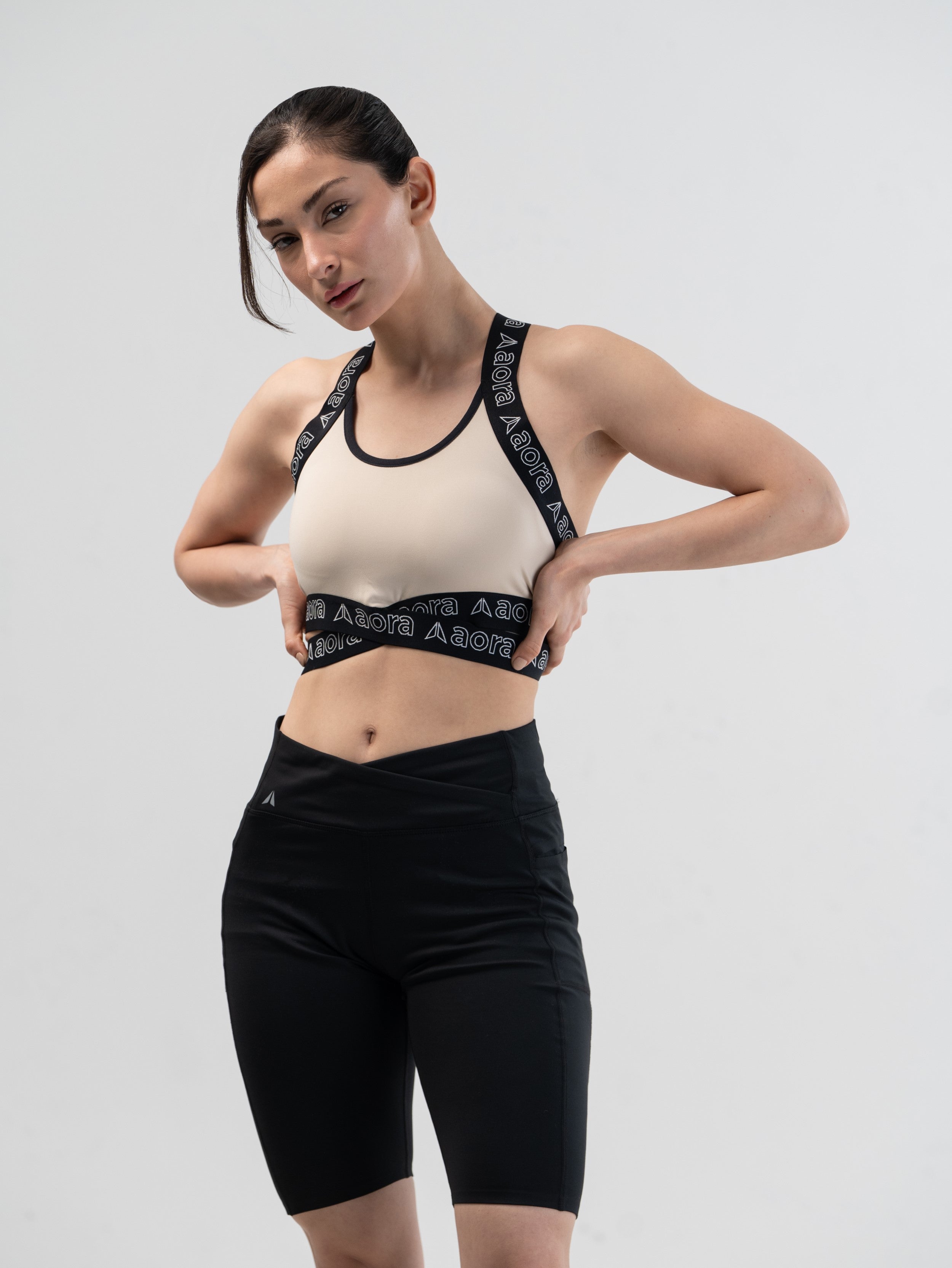 Cross bra-Pink