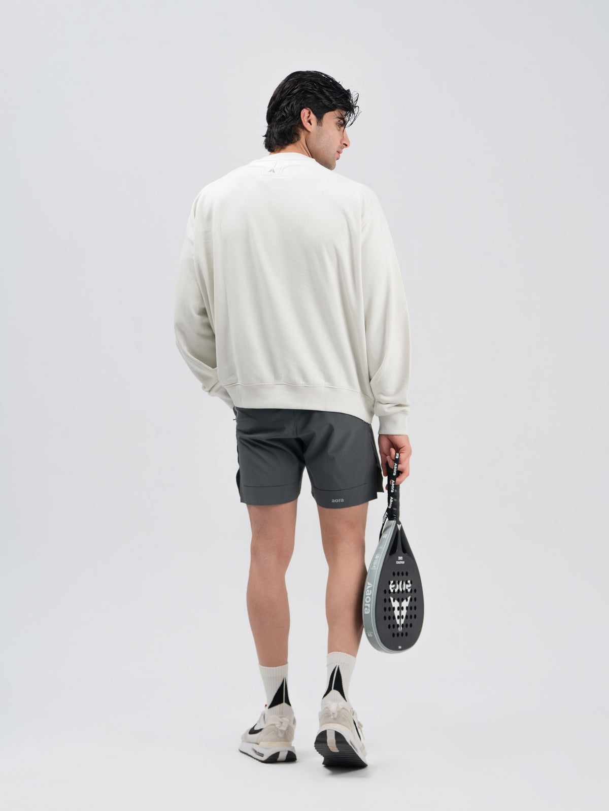 UNISEX NAIKAN OVERSIZE SWEATER-LIGHT PINK