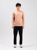365 Half Zip Long Sleeve-Terra-Cotta