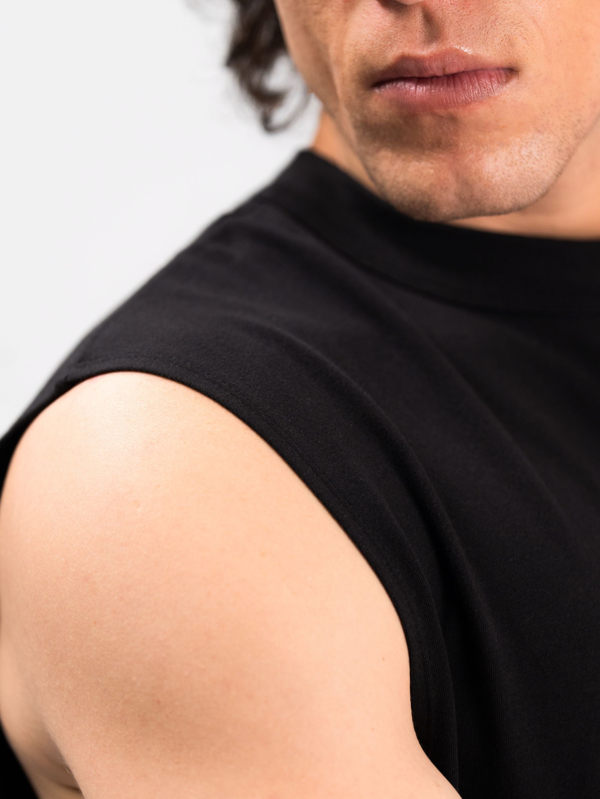 Oversize TankTop-Black