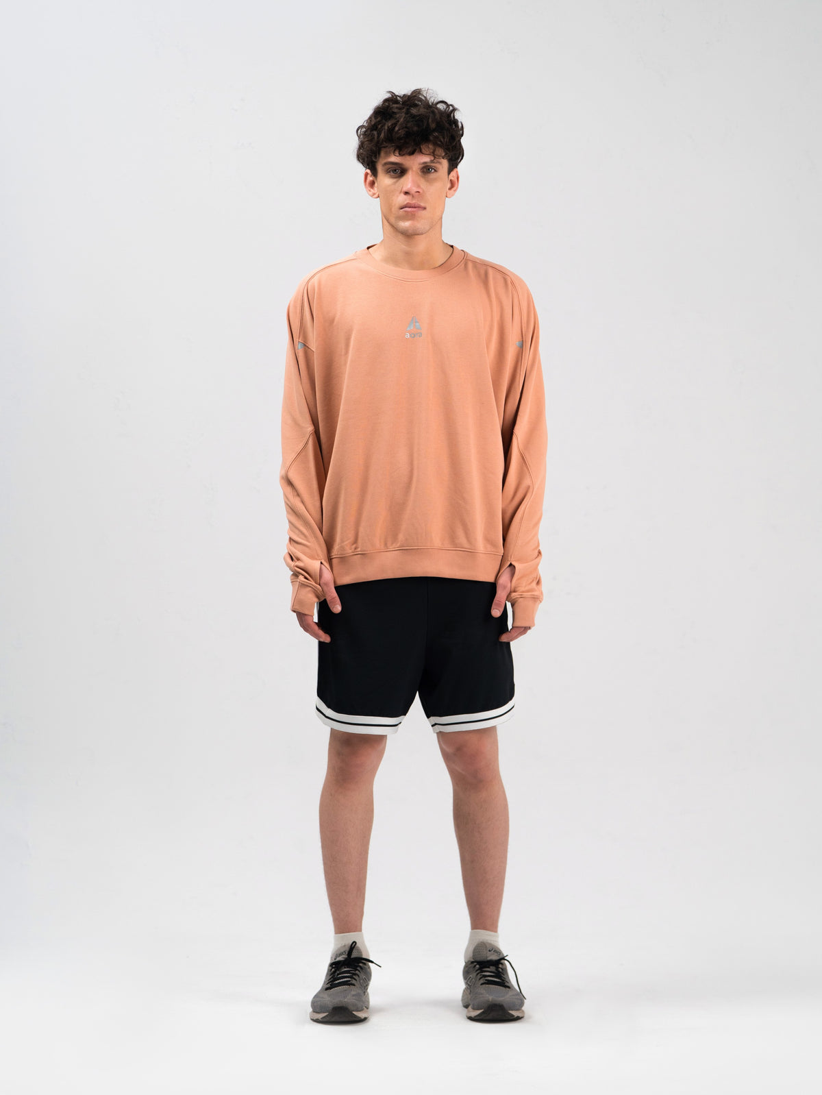 UNISEX NAIKAN OVERSIZE SWEATER-TERRA COTTA