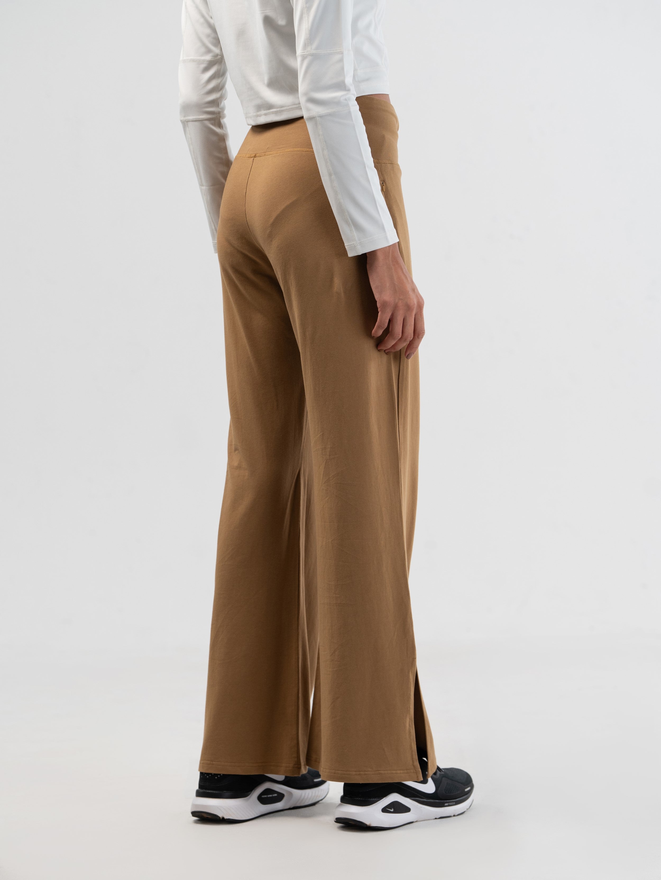 Balloon Yoga Pants-Bronze