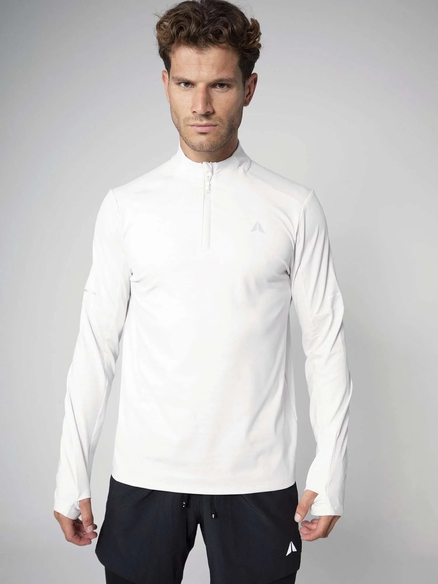 365 Half Zip Long Sleeve-Beach