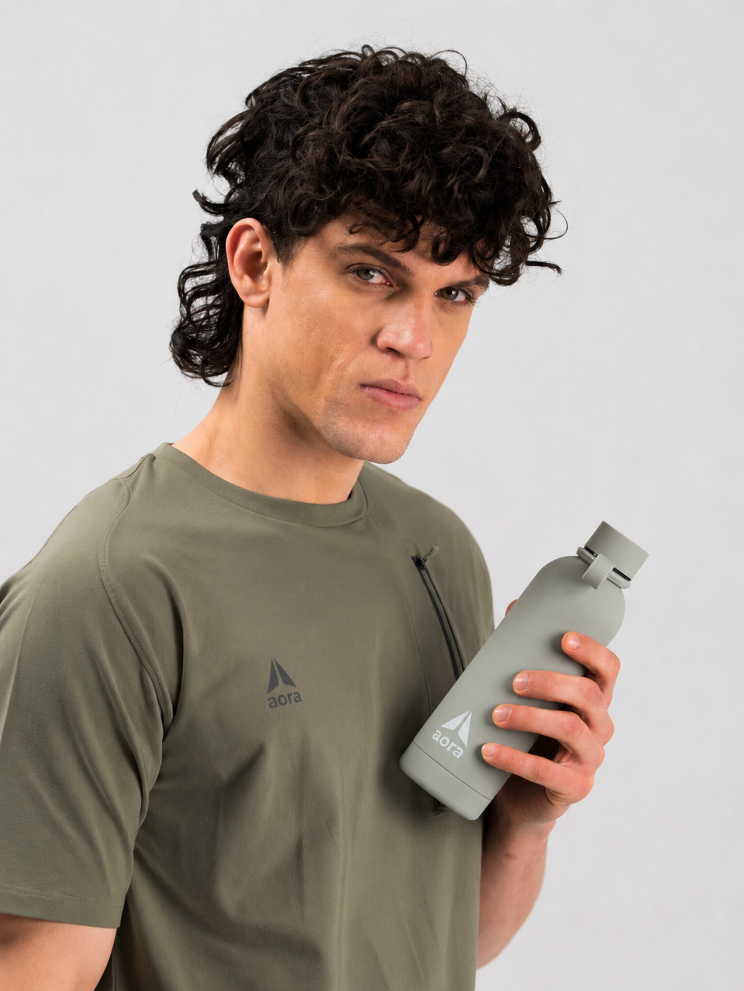 UTILITY TEE SHIRT-OLIVE