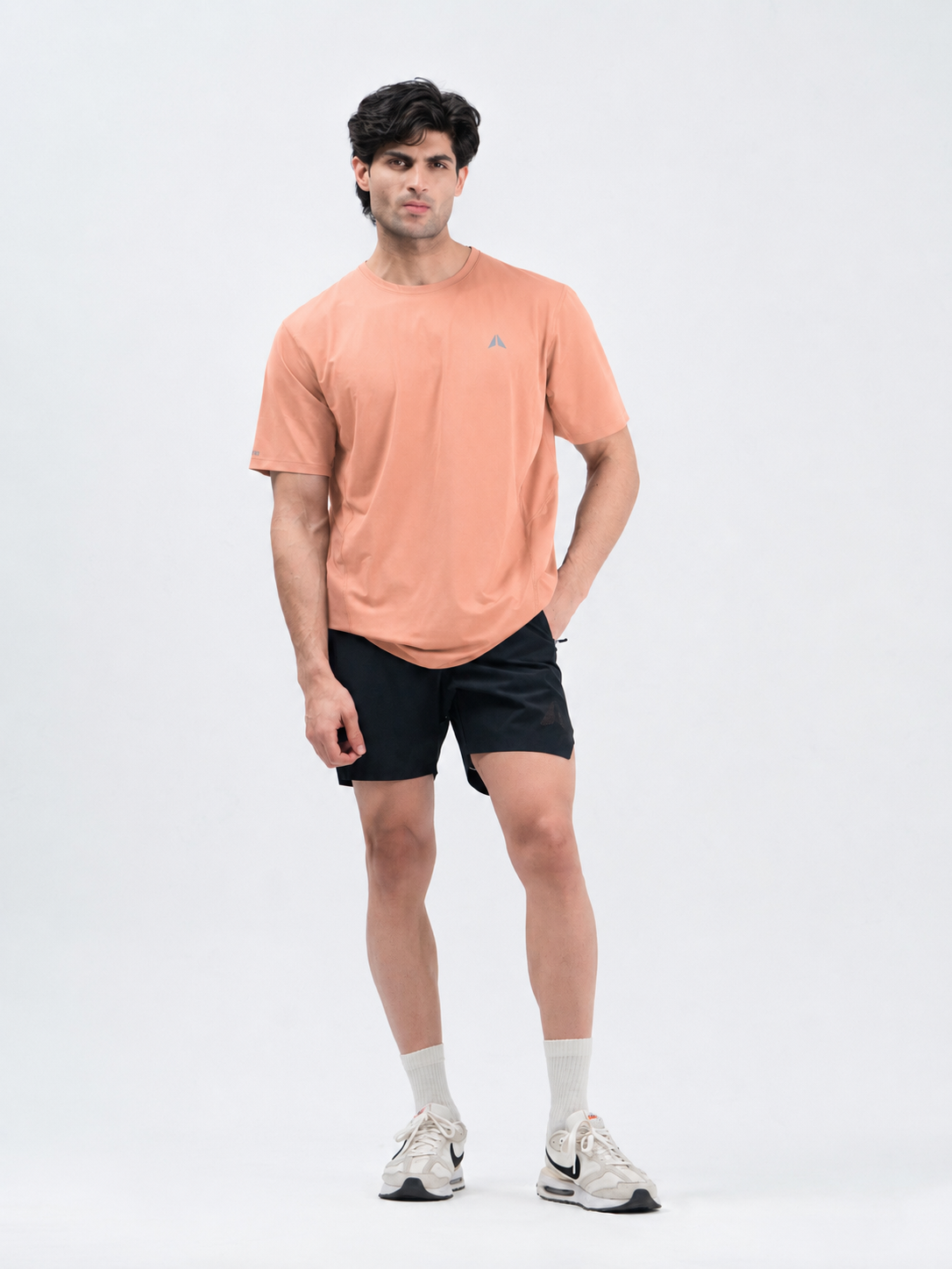 ULTRALIGHT MESH T-SHIRT-Terra-Cotta