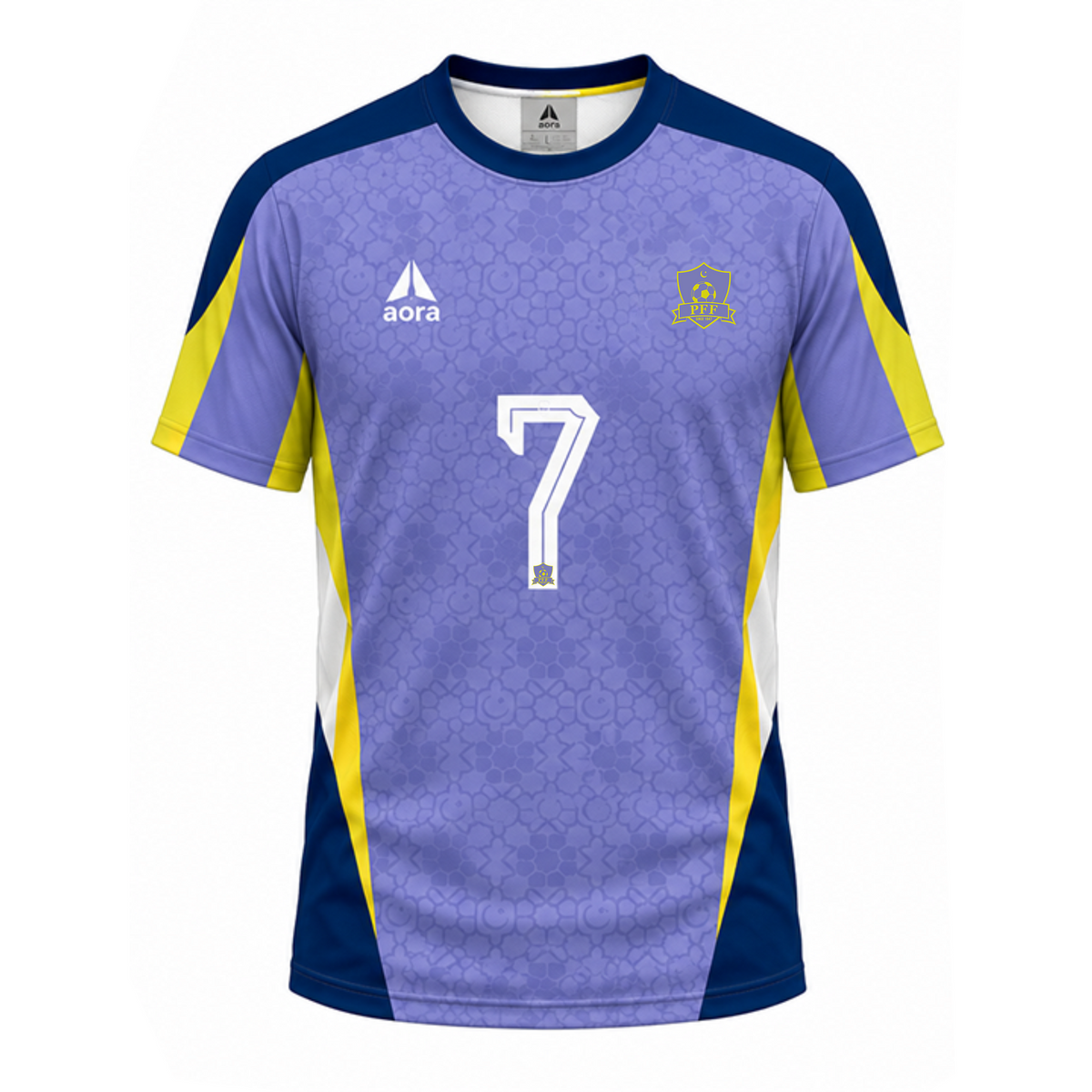 AORA x PFF Official Jersey — Lavender / Navy