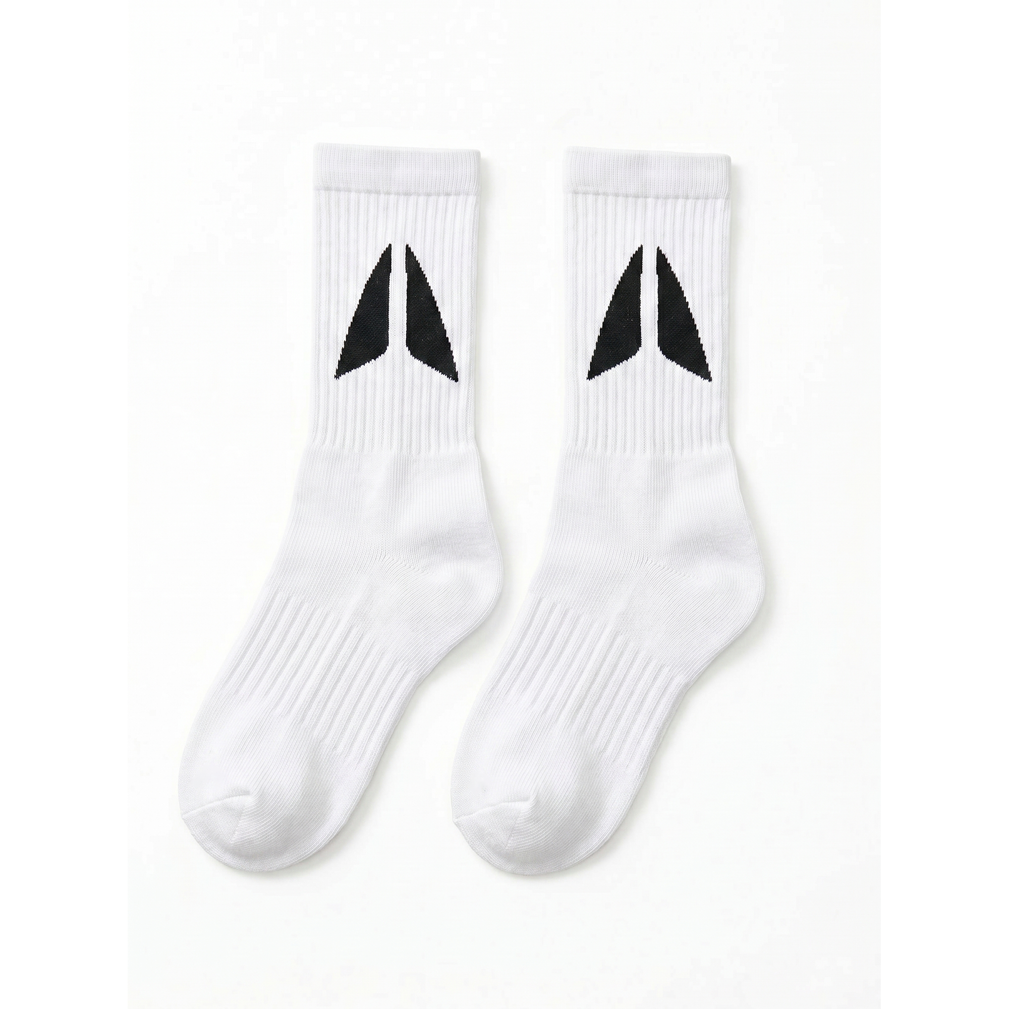 Crew Brand Socks-White