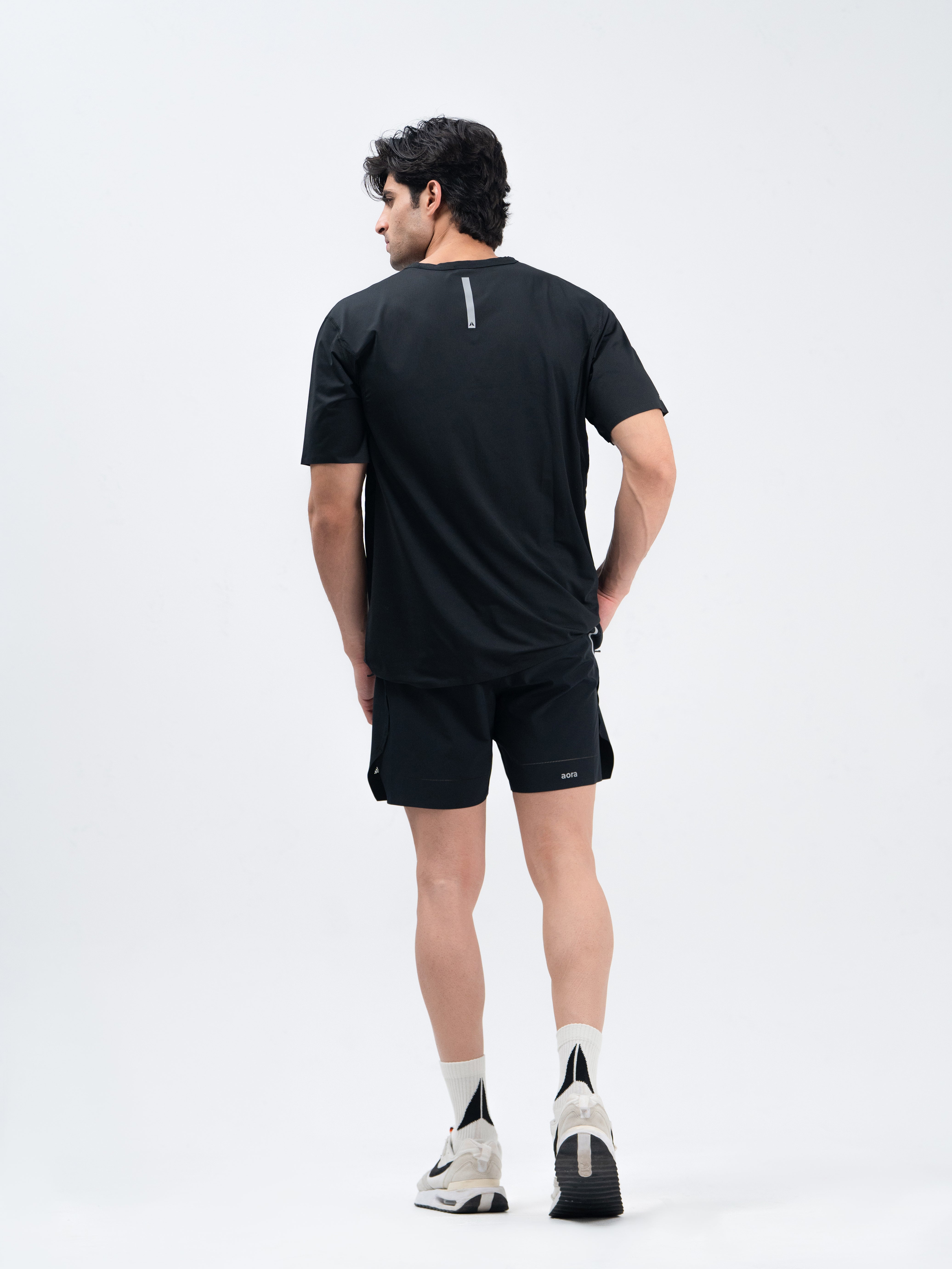 ULTRALIGHT MESH T-SHIRT-Black
